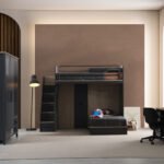 Retro Bunk Bed Genç Odası