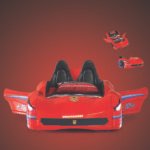 Cabrıo araba karyola